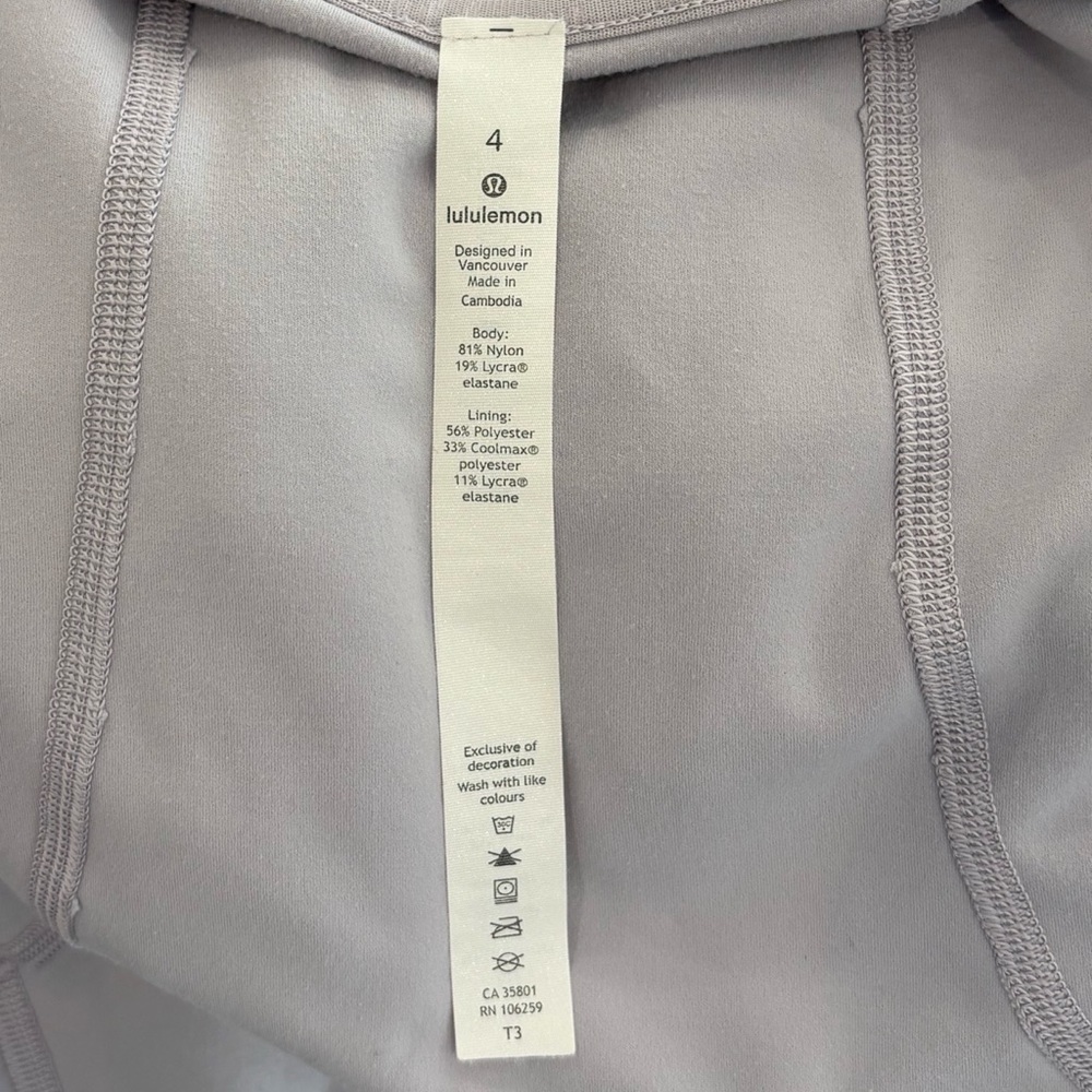 Lululemon Every Journey Hoodie II Size 4 In Iced Iris - Picture 9 of 10